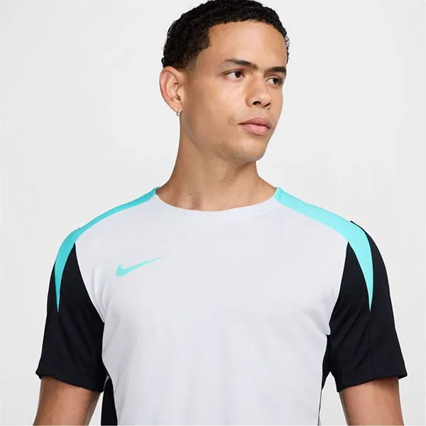 Bộ Thể Thao Nam Nike Strike Short Sleeve Football Top Adults Màu Xanh Trắng Size S (Form Âu)