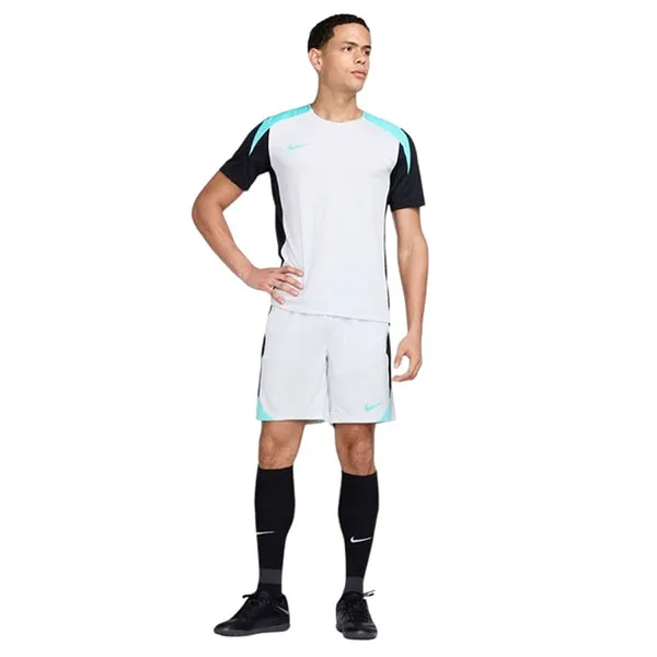 Bộ Thể Thao Nam Nike Strike Short Sleeve Football Top Adults Màu Xanh Trắng Size S (Form Âu)