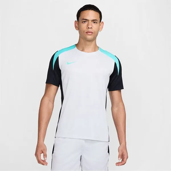 Bộ Thể Thao Nam Nike Strike Short Sleeve Football Top Adults Màu Xanh Trắng Size S (Form Âu)