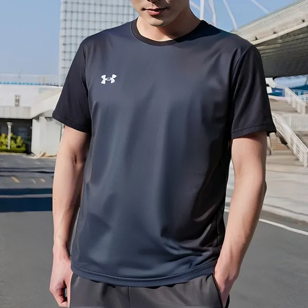 Bộ Thể Thao Nam Under Armour Training Sportwear Màu Xám Đen Size S (Form Á) - Thời trang - Vua Hàng Hiệu