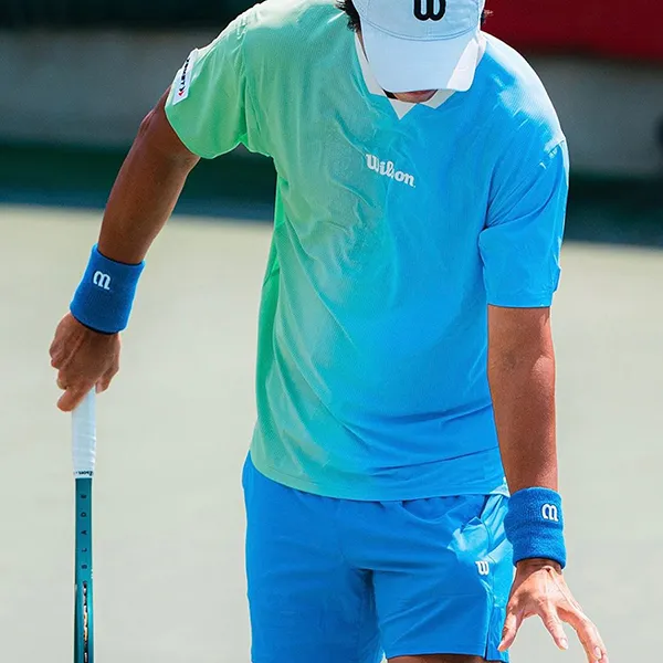 Bộ Thể Thao Nam Wilson Men's Air Breeze Tennis Pro Short Multi Màu Xanh Size M (Form Á) - Thời trang - Vua Hàng Hiệu