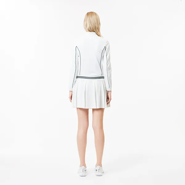 Chân Váy Lacoste Pique Sport Skirt With Liner JF0990 54G 7WJ Màu Trắng Size 34