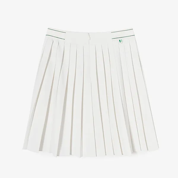 Chân Váy Nữ Lacoste Golf Mid-Length Pleated Skirt JF708E 54G 70V Màu Trắng Size 36