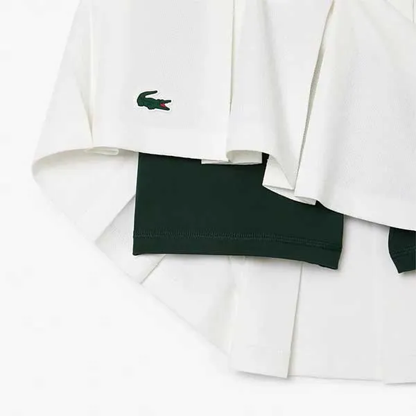Chân Váy Nữ Lacoste Pique Sport Skirt With Liner JF0990 54G 7WJ Màu Trắng Size 38 - Thời trang - Vua Hàng Hiệu