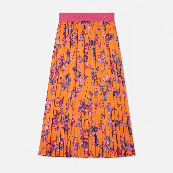 Chân Váy Nữ Versace Jean Couture Pleated Skirt 78HAE805 NS574 565 Màu Cam Size 42 - Thời trang - Vua Hàng Hiệu