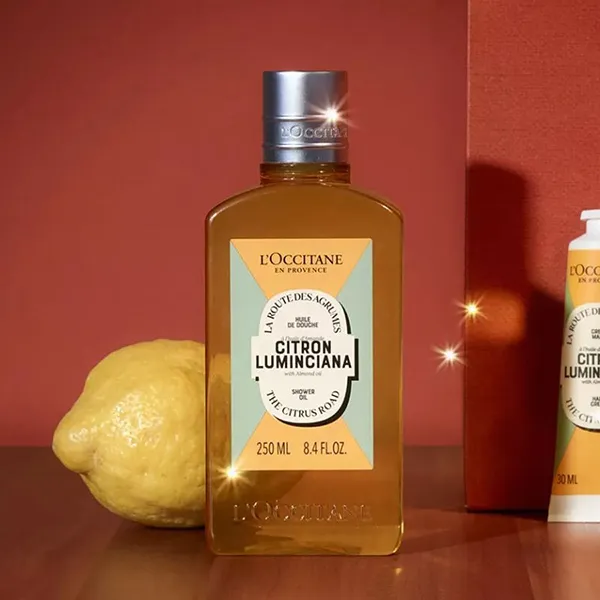 Gel Tắm Dạng Oil L'Occitane Hạnh Nhân Hương Chanh Vàng Citron Luminciana Shower Oil 250ml - Mỹ phẩm - Vua Hàng Hiệu
