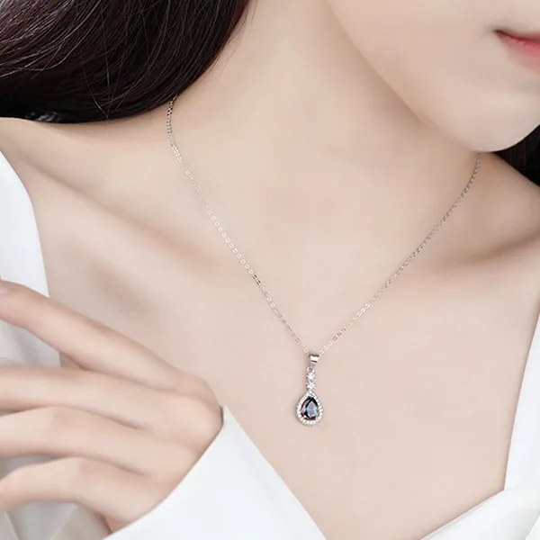 Dây Chuyền Nữ Kya Jewel Mystic Night SN139 Màu Bạc