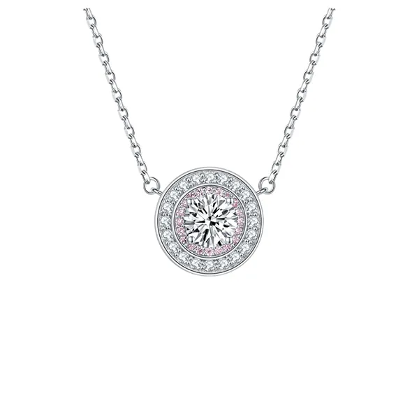 Dây Chuyền Nữ Kya Jewel Romantic Circle SN134 Màu Bạc - Trang sức - Vua Hàng Hiệu