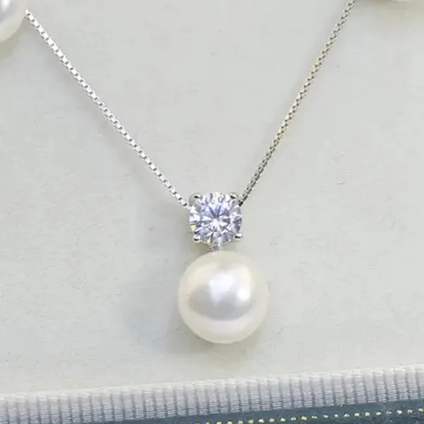 Dây Chuyền Nữ Kya Jewel Royal Pearl Classic JSN1 Màu Bạc