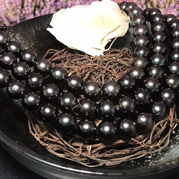 Dây Chuyền Nữ Minh Hà Pearl Jewelry Ngọc Trai Biển Tahiti Nước Mặn Màu Đen - Trang sức - Vua Hàng Hiệu