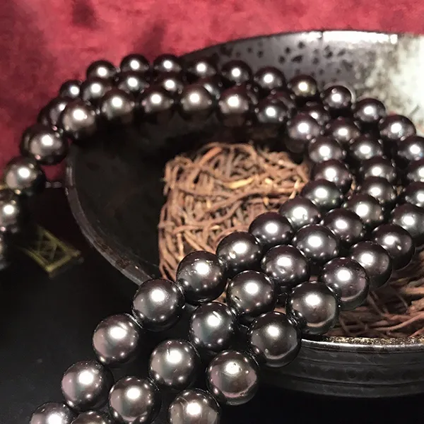 Dây Chuyền Nữ Minh Hà Pearl Jewelry Ngọc Trai Biển Tahiti Nước Mặn Màu Đen - Trang sức - Vua Hàng Hiệu