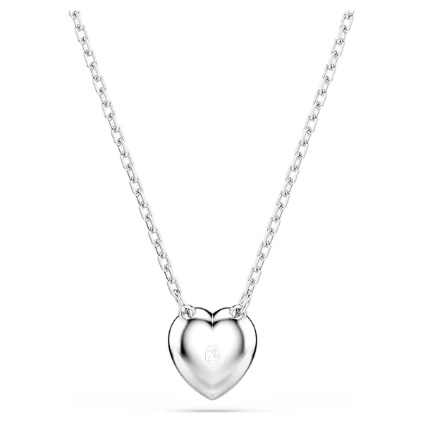 Dây Chuyền Nữ Swarovski Ariana Grande x Swarovski Pendant Mixed Cuts, Heart, White, Rhodium Plated 5720852 Màu Trắng Bạc