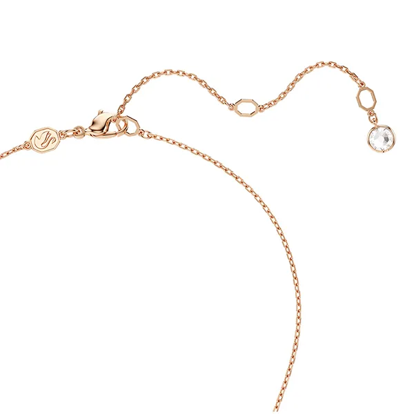 Dây Chuyền Nữ Swarovski Connexus Pendant Mixed Cuts, Heart, White, Mixed Metal Finish 5690036 Màu Vàng Hồng