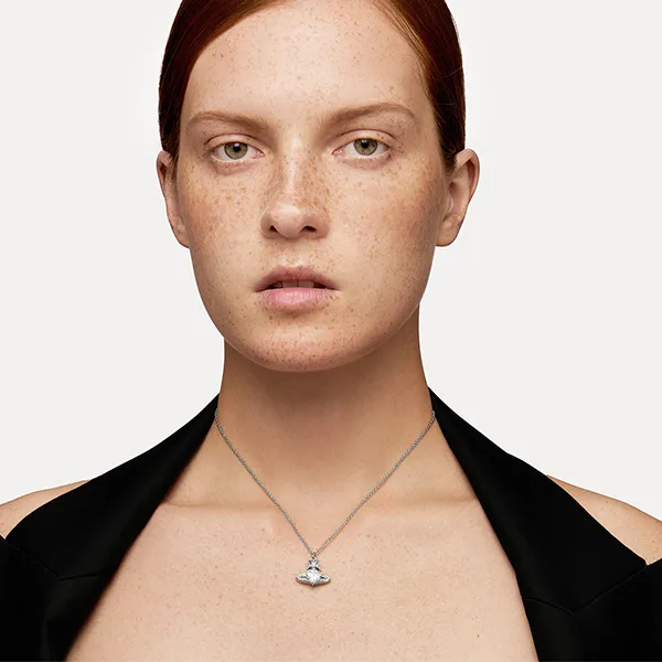 Dây Chuyền Nữ Vivienne Westwood Ariella Pendant Necklace Màu Bạc - Trang sức - Vua Hàng Hiệu