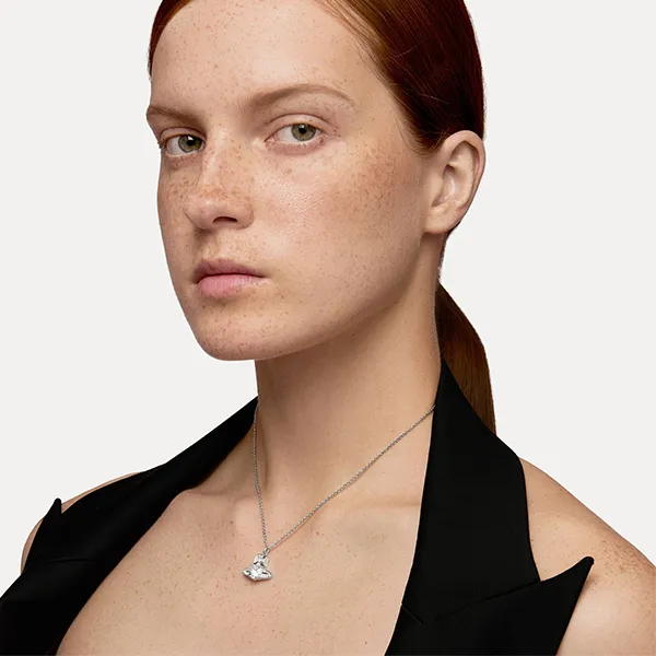 Dây Chuyền Nữ Vivienne Westwood Ariella Pendant Necklace Màu Bạc - Trang sức - Vua Hàng Hiệu