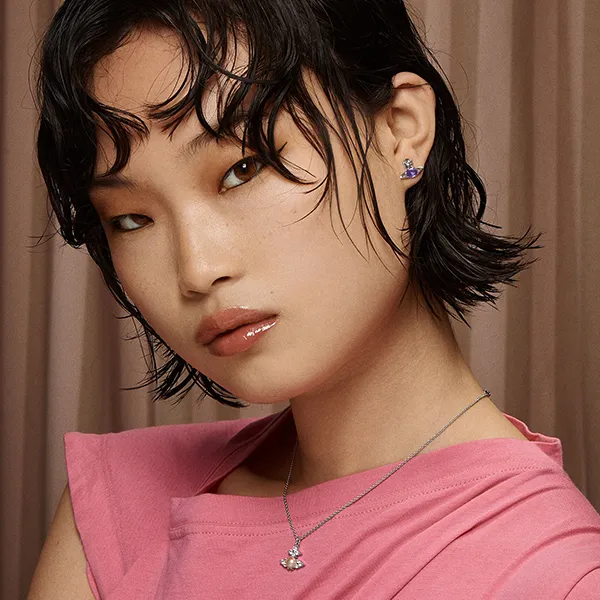 Dây Chuyền Nữ Vivienne Westwood Feodora Pendant Màu Bạc - Trang sức - Vua Hàng Hiệu