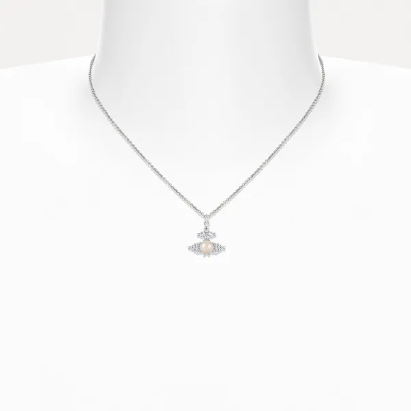 Dây Chuyền Nữ Vivienne Westwood Feodora Pendant Màu Bạc - Trang sức - Vua Hàng Hiệu