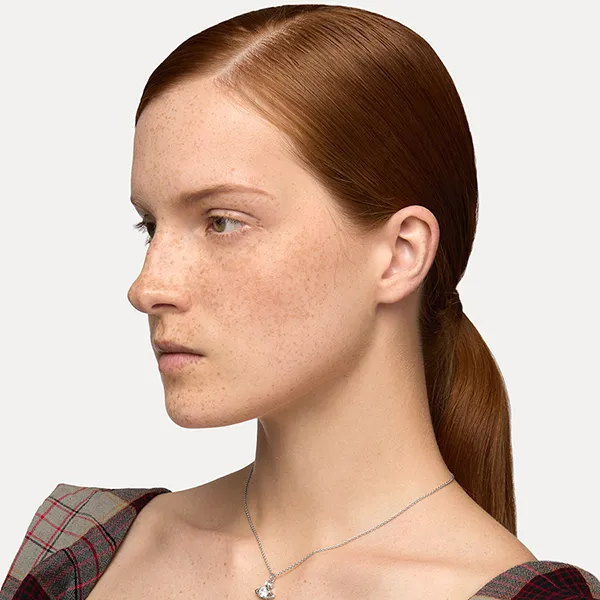 Dây Chuyền Nữ Vivienne Westwood Reina Pendant Necklace Màu Bạc - Trang sức - Vua Hàng Hiệu
