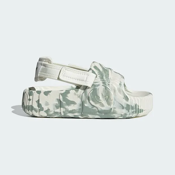 Dép Adidas Adilette 22 XLG Slides IE5652 Màu Xanh Trắng Size 40.5