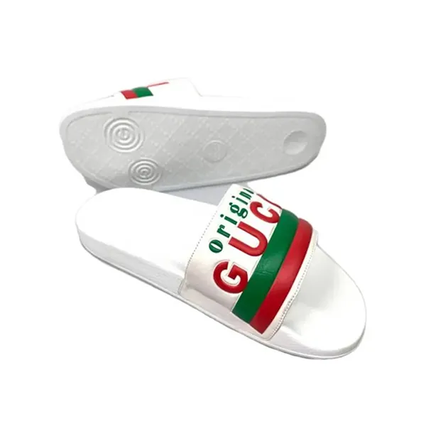 Dép Gucci Slide Original White Màu Trắng