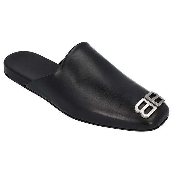 Dép Nam Balenciaga Men's Cosy BB Mule In Black 654644WBB511087 Màu Đen Size 40 - Dép - Vua Hàng Hiệu