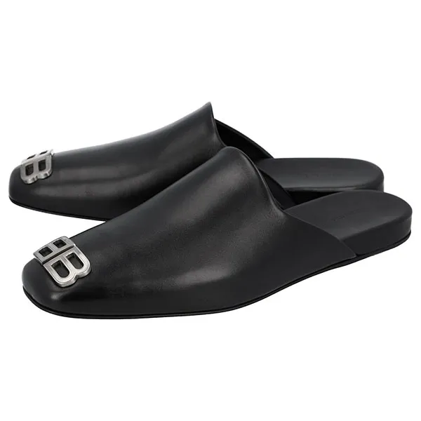 Dép Nam Balenciaga Men's Cosy BB Mule In Black 654644WBB511087 Màu Đen Size 40 - Dép - Vua Hàng Hiệu