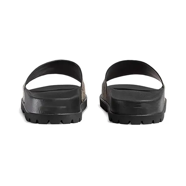 Dép Nam Gucci GG Supreme Tiger Slide Sandal Màu Đen Size 40 - Dép - Vua Hàng Hiệu