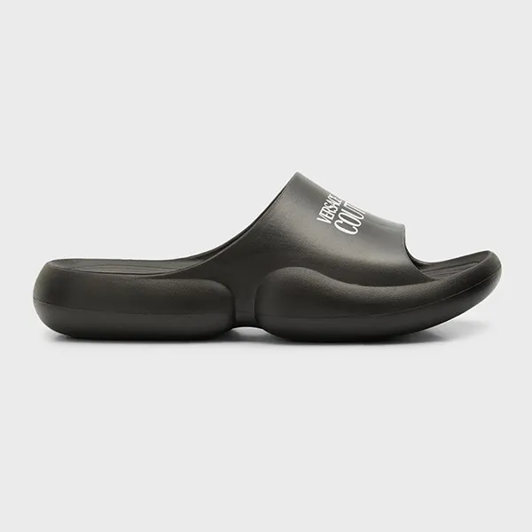 Dép Nam Versace Men's Tago Logo Rubber Pool Slides Màu Đen Size 39 - Dép - Vua Hàng Hiệu