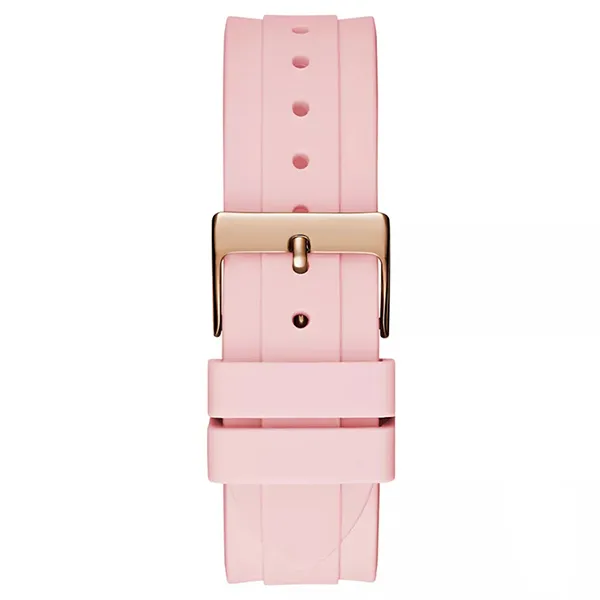 Đồng Hồ Nữ Guess GW0032L4 Đính Đá Đa Sắc Rose Gold 6 Kim 38mm Màu Hồng