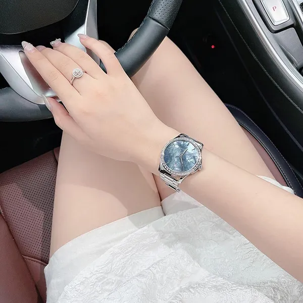 Đồng Hồ Gucci G-Timeless Diamond Watch 38mm YA126458 Màu Bạc