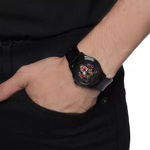 Đồng Hồ Gucci G-Timeless Watch YA1264021 Màu Đen