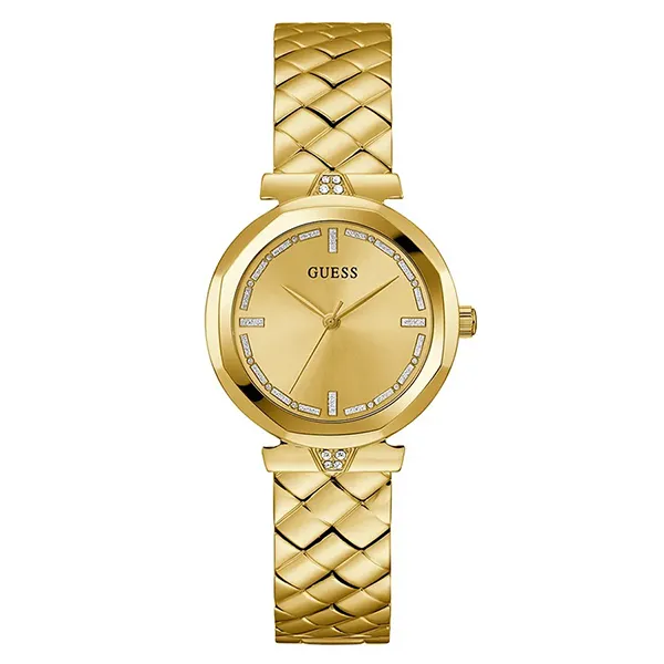 Đồng Hồ Nữ Guess Ladies Gold Tone Analog Watch GW0613L2 Màu Vàng Gold