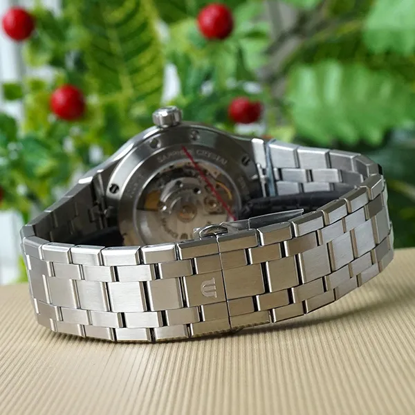 Đồng Hồ Maurice Lacroix AI6008-SS002-430-1 Màu Bạc Xanh - Đồng hồ - Vua Hàng Hiệu