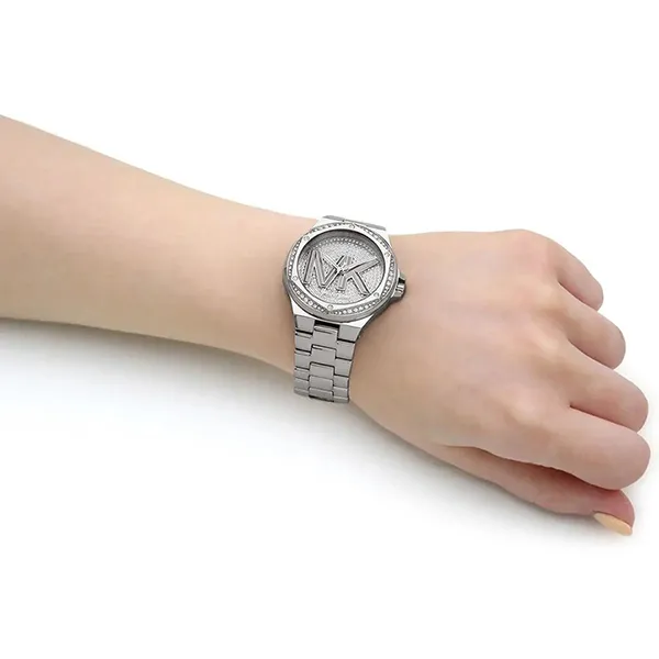 Đồng Hồ Nữ Michael Kors Lennox Silver Tone Watch MK7234 Màu Bạc