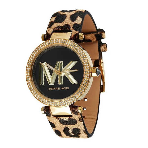 Đồng Hồ Nữ Michael Kors Parker Pavé -Tone And Calf Hair Watch MK4723 Màu Vàng - Đồng hồ - Vua Hàng Hiệu