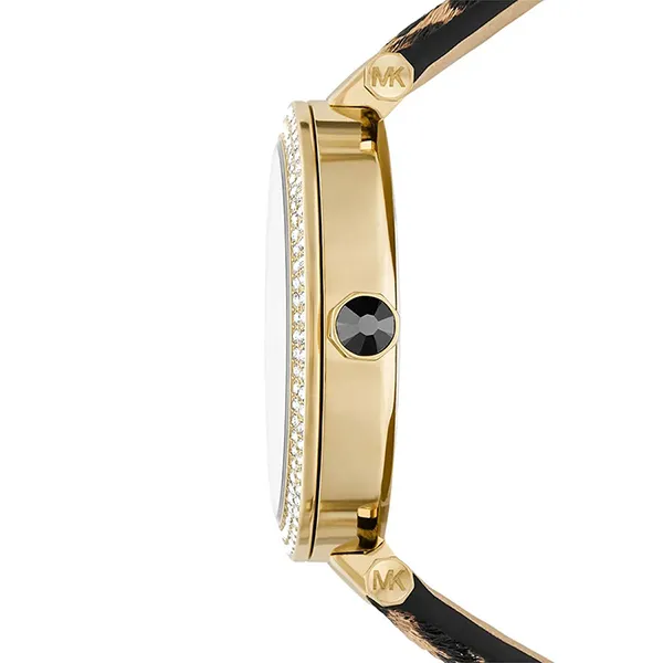 Đồng Hồ Nữ Michael Kors Parker Pavé -Tone And Calf Hair Watch MK4723 Màu Vàng - Đồng hồ - Vua Hàng Hiệu