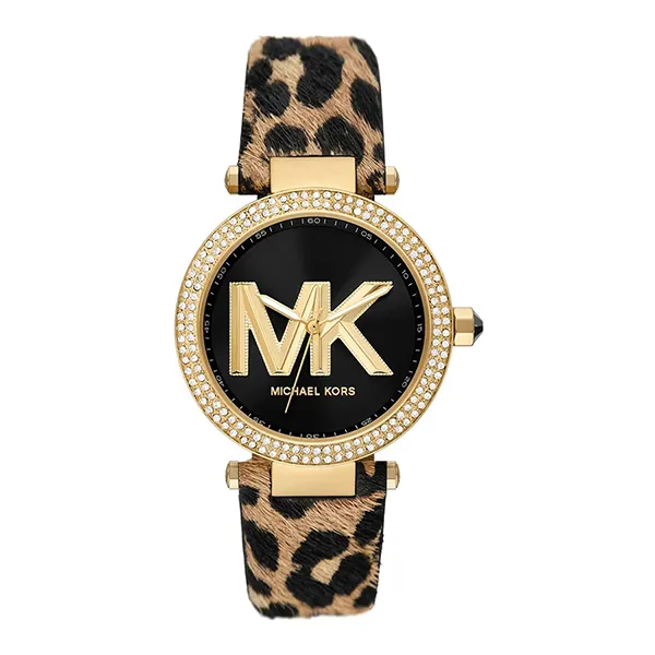 Đồng Hồ Nữ Michael Kors Parker Pavé -Tone And Calf Hair Watch MK4723 Màu Vàng - Đồng hồ - Vua Hàng Hiệu
