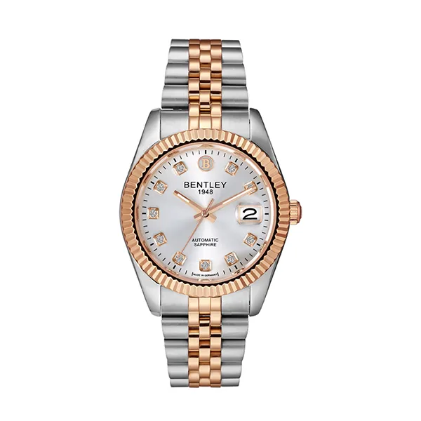 Đồng Hồ Nam Bentley Automatic BL2333-15MTCI-R 40mm Màu Bạc - Vàng Hồng - Đồng hồ - Vua Hàng Hiệu