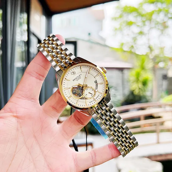Đồng Hồ Nam Bentley BL1831-25MTKI Màu Vàng Bạc - Đồng hồ - Vua Hàng Hiệu