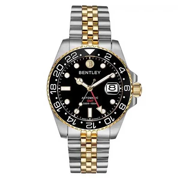 Đồng Hồ Nam Bentley Sea God Warriors BL2335-15MTBI Màu Bạc - Đen