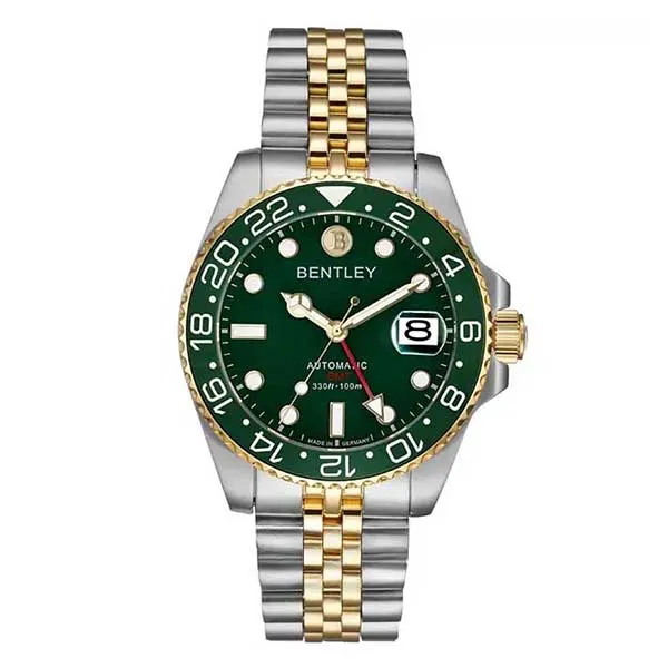 Đồng Hồ Nam Bentley Sea God Warriors BL2335-15MTGI Màu Xanh Bạc