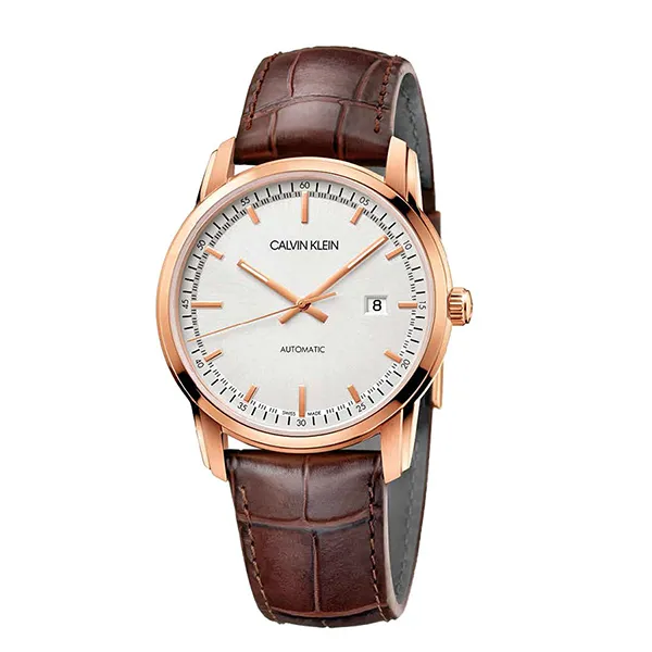 Đồng Hồ Nam Calvin Klein CK Automatic Watch K5S346G6 Màu Nâu
