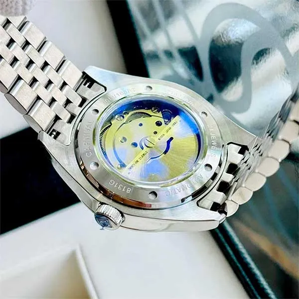 Đồng Hồ Nam Carnival 8131G-VT-T (8131GVTT) Màu Bạc