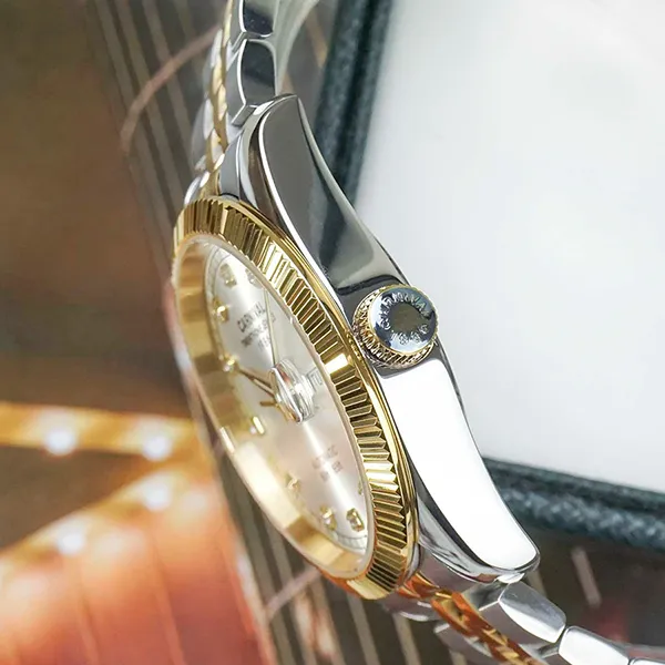 Đồng Hồ Nam Carnival Automatic Watch 8131G-CV-T Màu Demi Mặt Bạc