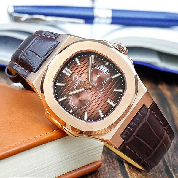 Đồng Hồ Nam Carnival Automatic Watch 8158G-VH-DD-N Màu Nâu - Đồng hồ - Vua Hàng Hiệu