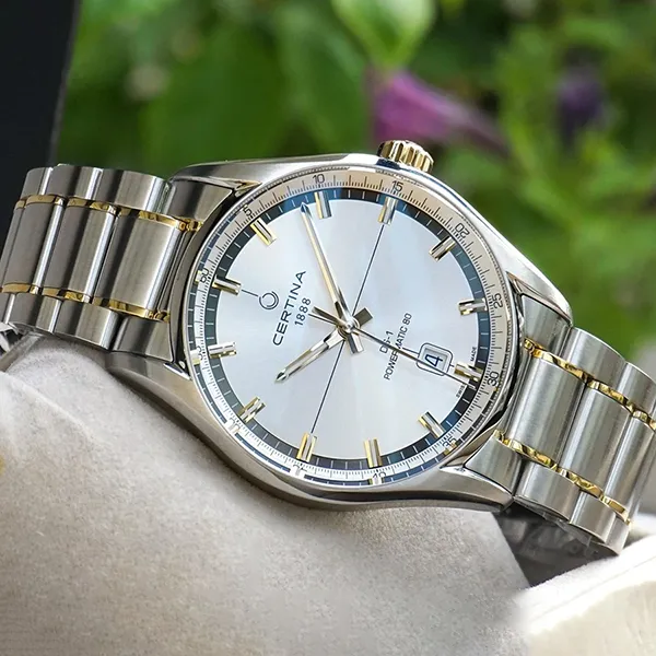 Đồng Hồ Nam Certina Powermatic Watch C029.407.22.031.00 Màu Bạc
