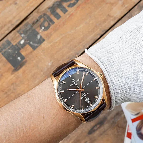 Đồng Hồ Nam Certina Watch C029.407.36.081.00 Màu Nâu