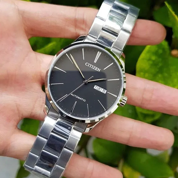 Đồng Hồ Nam Citizen Automatic Watch NH8350-83E Màu Đen Bạc