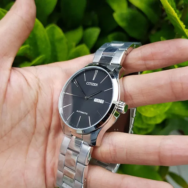 Đồng Hồ Nam Citizen Automatic Watch NH8350-83E Màu Đen Bạc