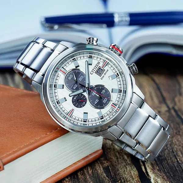 Đồng Hồ Nam Citizen Eco-Drive CA0736-54A Màu Bạc